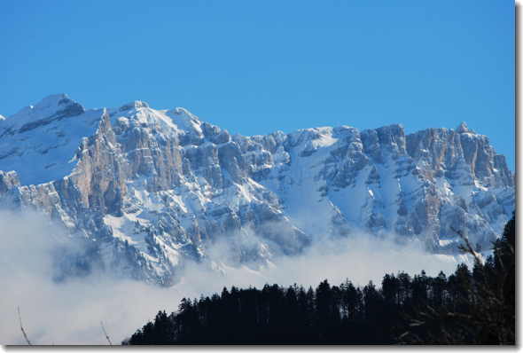 Que la montagne est belle...